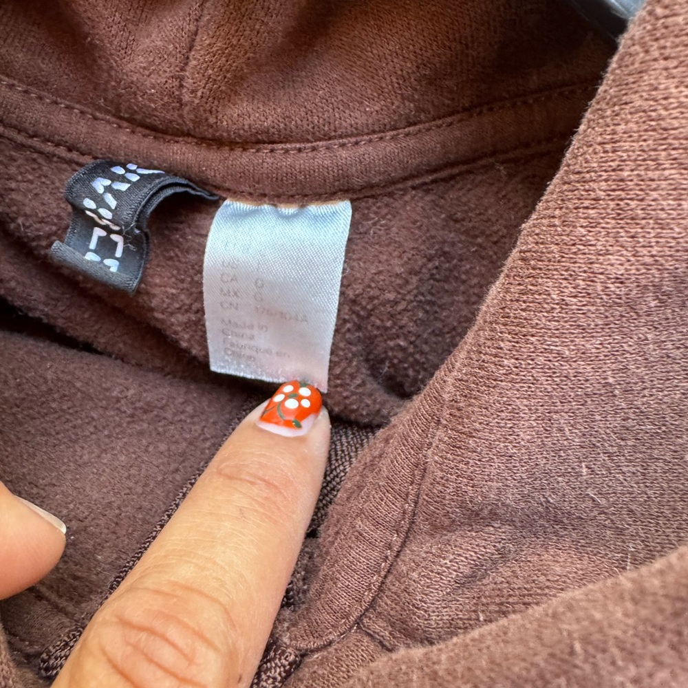 Divided by H&M Brown Hoodie with Wing Design - Picture 5 of 6